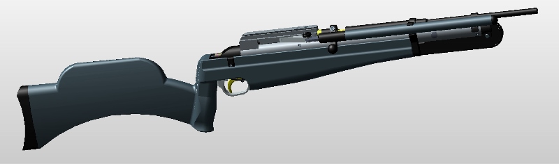 Twin Piston Spring Rifle