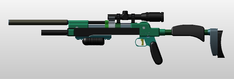 Twin Piston Spring Rifle Type R